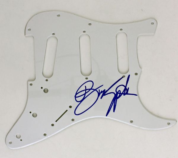 Bruce Springsteen Signed Fender Stratocaster Pickguard