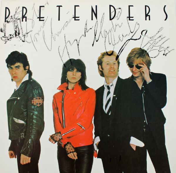 The Pretenders Group Signed Album Cover