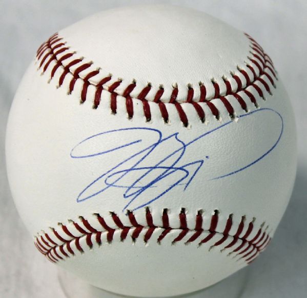 Mike Piazza Signed OML Baseball (MLB Hologram)