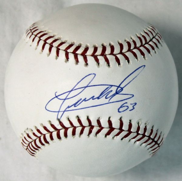 Jesus Montero Signed OML Baseball (PSA/DNA)