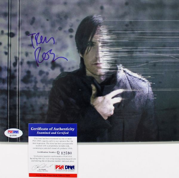 Nine Inch Nails: Trent Reznor Superb Signed 8" x 10" Color Photo (PSA/DNA + JSA)