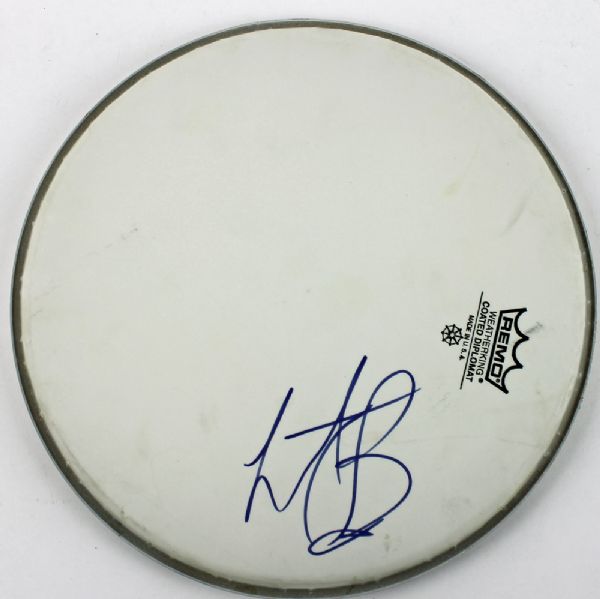 The Rolling Stones: Charlie Watts Signed 10" Remo Drum Head (Epperson/REAL Pre-Certified)