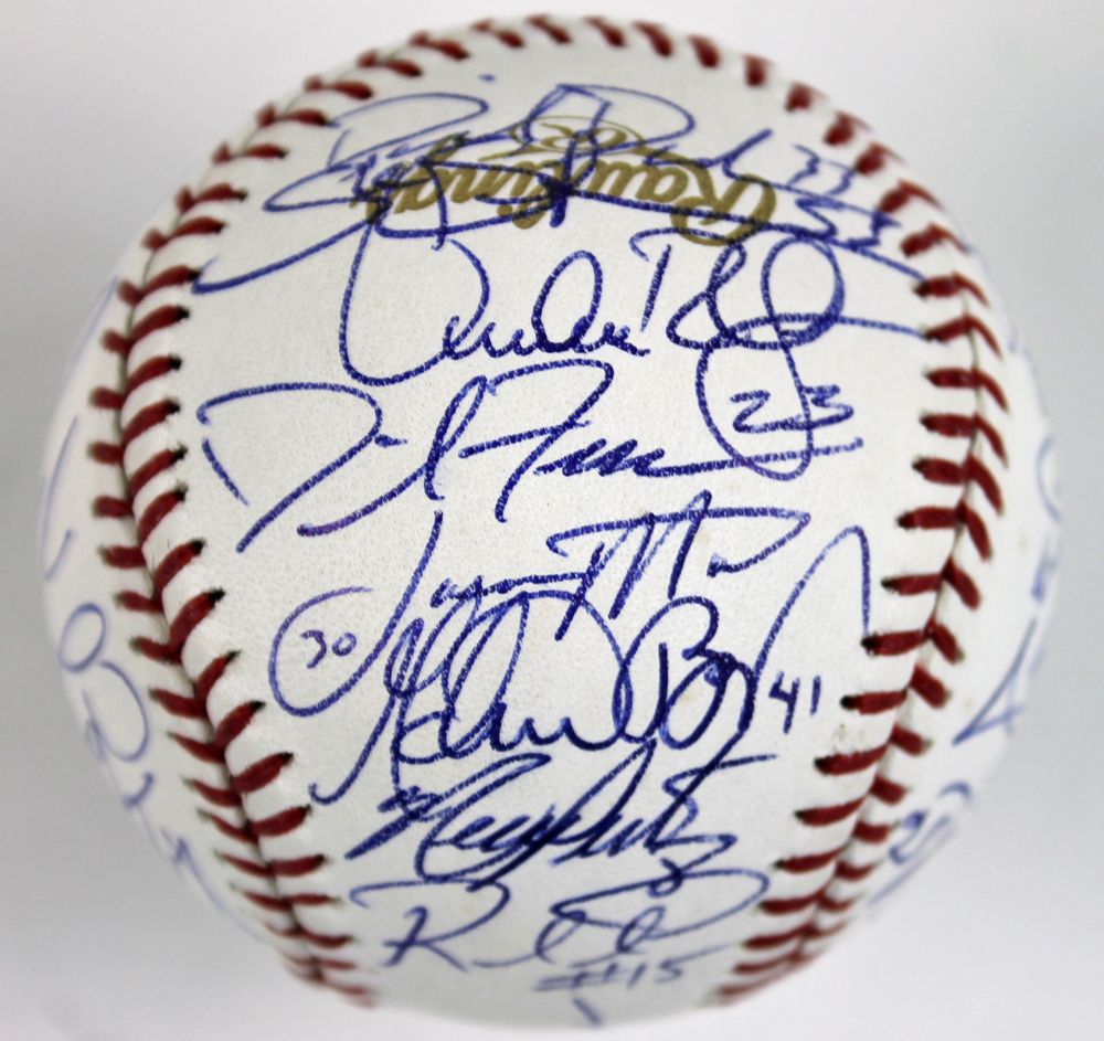 David Freese St Louis Cardinals Autographed Game 6 20x24 #D/11
