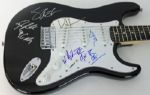 Guns N Roses Group Signed Fender Squier Stratocaster (Original Lineup!) (PSA/DNA)