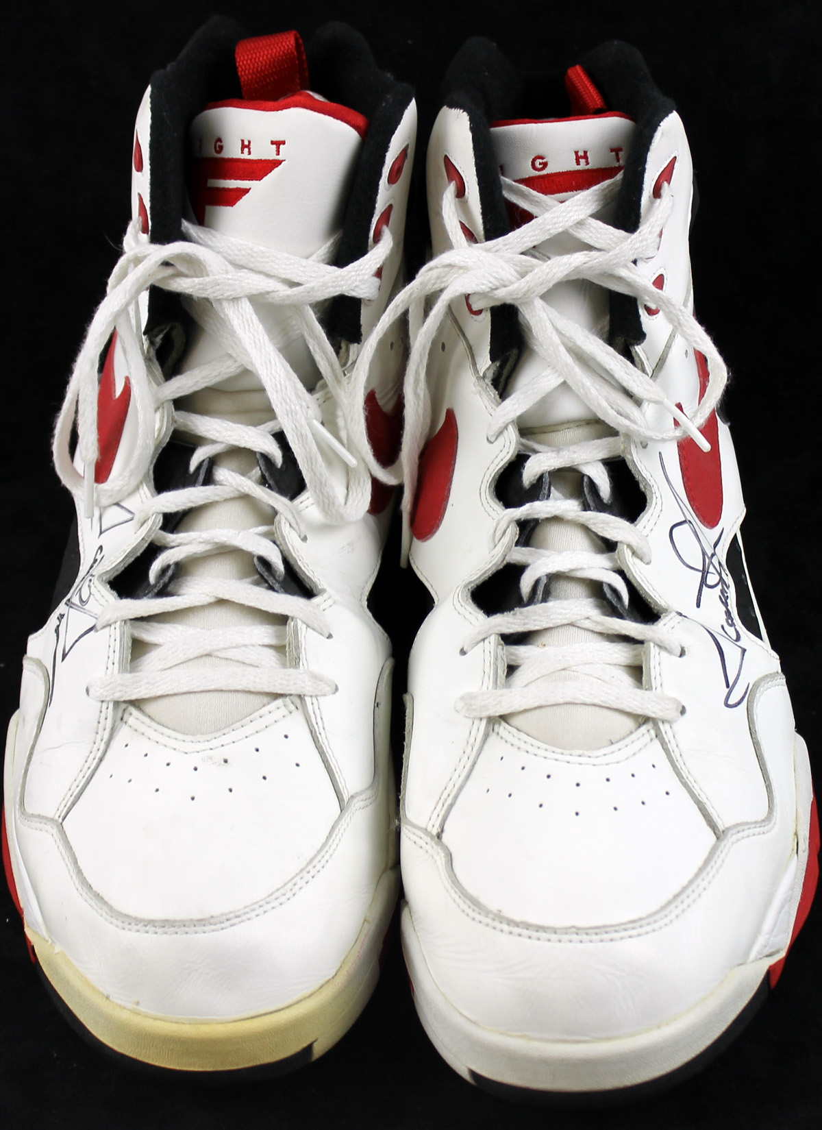 Lot Detail - Scottie Pippen Game Used & Signed Nike Flight Model ...