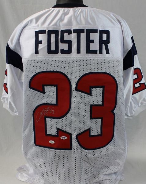 Arian Foster Signed Texans Pro Style Jersey (JSA & PSA/DNA)