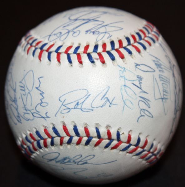 1997 NL All-Star Team Signed Baseball w/Maddux, Schilling, Kyle, etc. (PSA/DNA)
