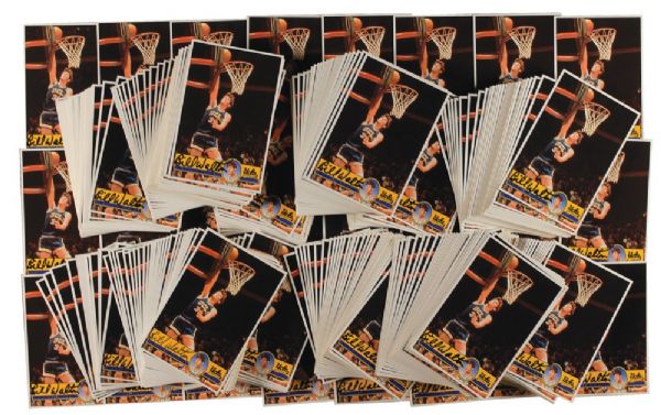 Bill Walton: Lot of Four Hundred (400) Signed 4" x 6" UCLA Collector Cards