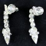Marilyn Monroe Personally Owned & Worn Austrian Crystal Earrings (ex. Rothstein Estate)