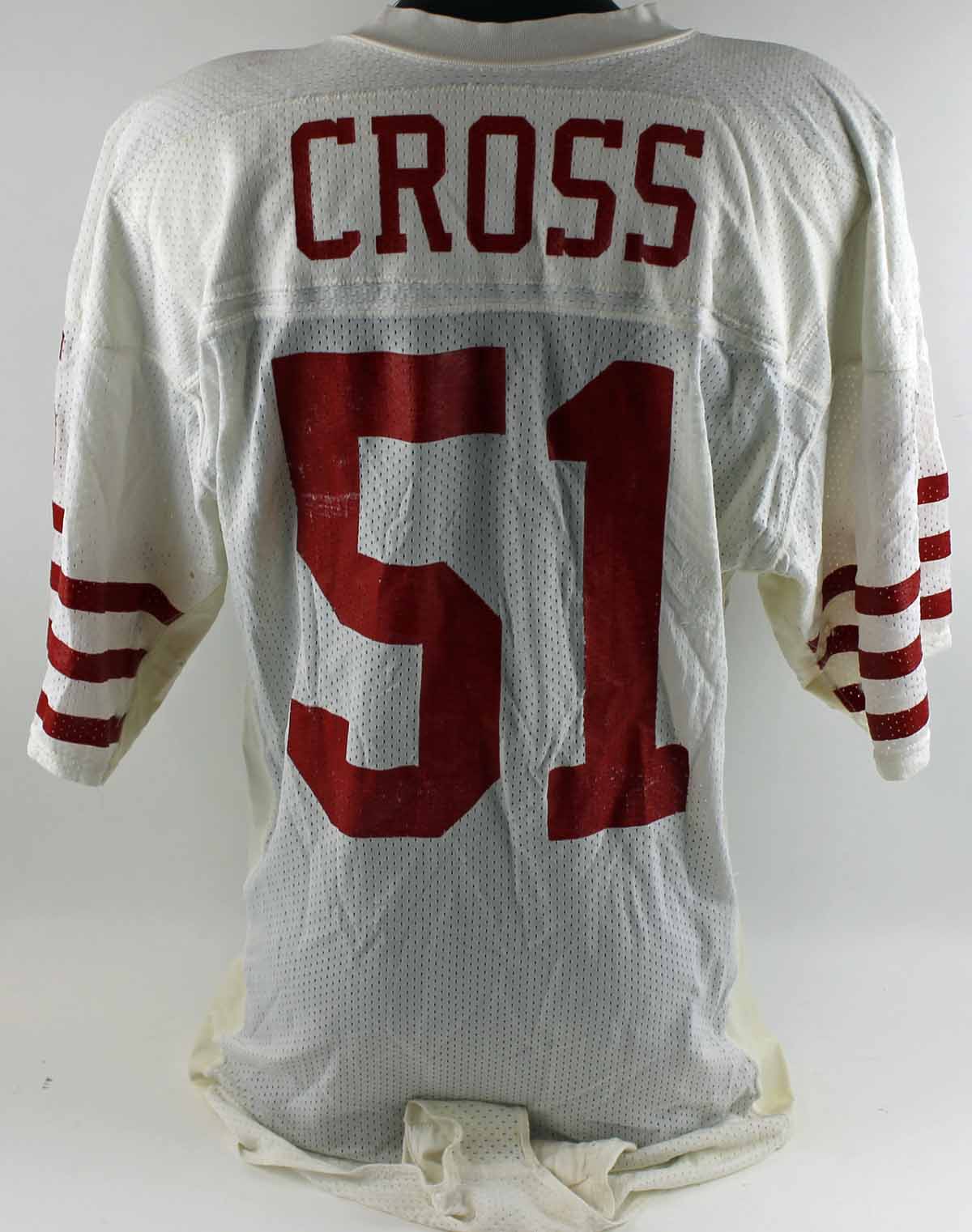 1979-80 Randy Cross Game Worn, Multi Signed San Francisco 49ers, Lot  #45130