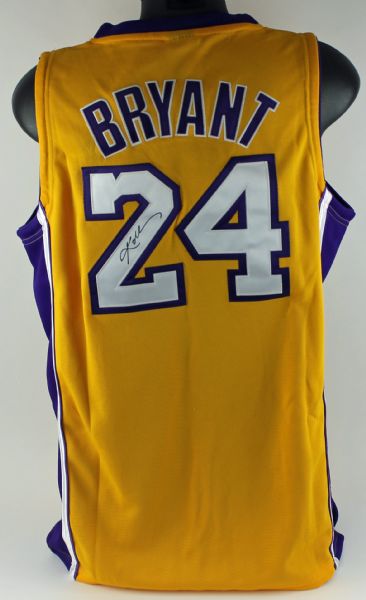 Kobe Bryant Signed L.A. Lakers Pro Model Jersey