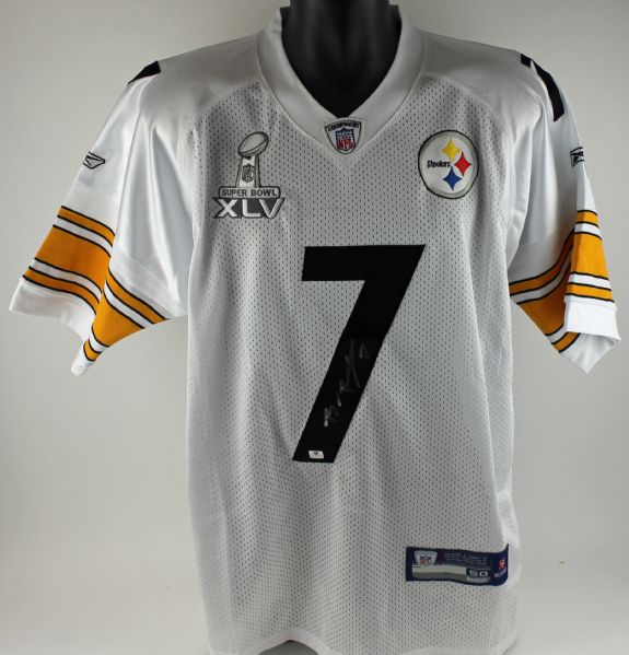 Ben Roethlisberger Signed Steelers Super Bowl XLV Pro Model Jersey