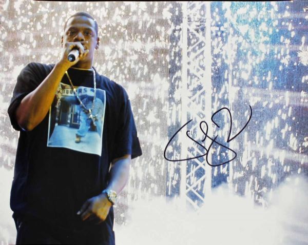 Jay-Z Signed 11" x 14" Color Photo