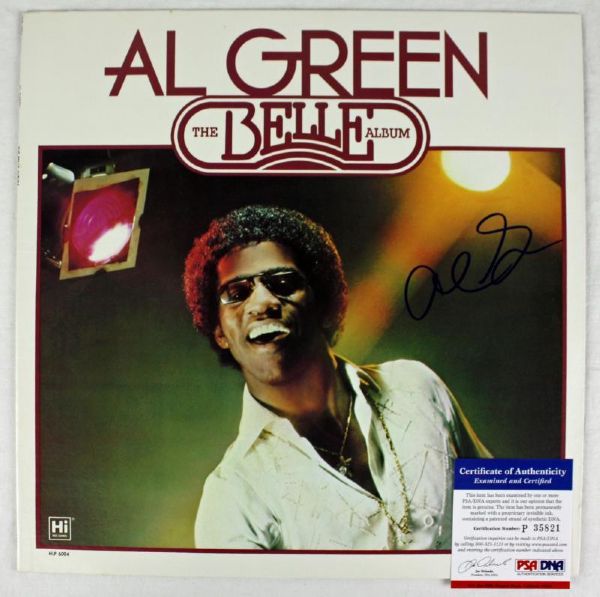 Al Green Signed Record Album: "The Belle Album (PSA/DNA)