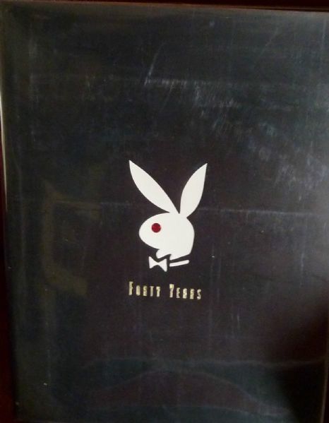 Hugh Hefner & Kimberly Hefner Signed Hardcover Book: "Playboy 40 Years" w/Signing Pics!