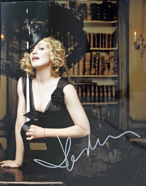 Madonna Signed 8" x 10" Color Photo