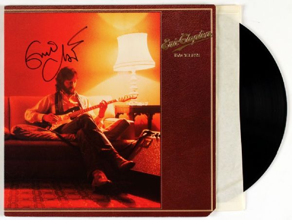 Eric Clapton Choice Signed Record Album: "Backless" (Epperson/REAL)