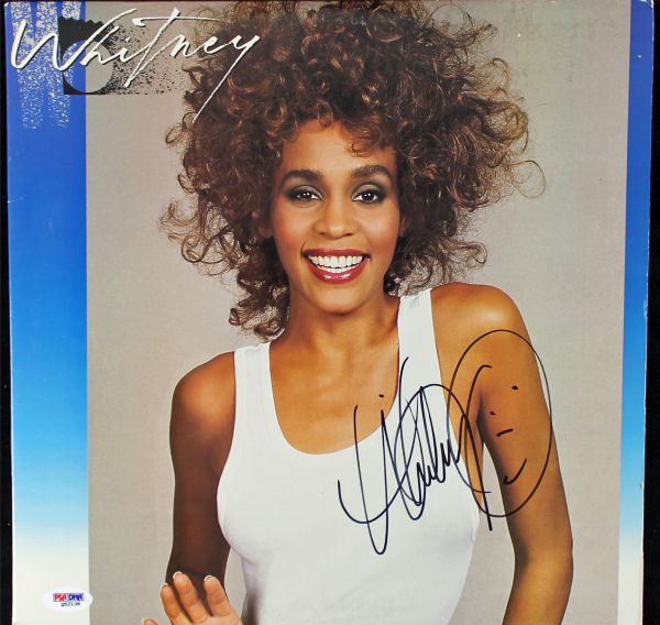 Whitney Houston Signed Record Album: "Whitney" (PSA/DNA)