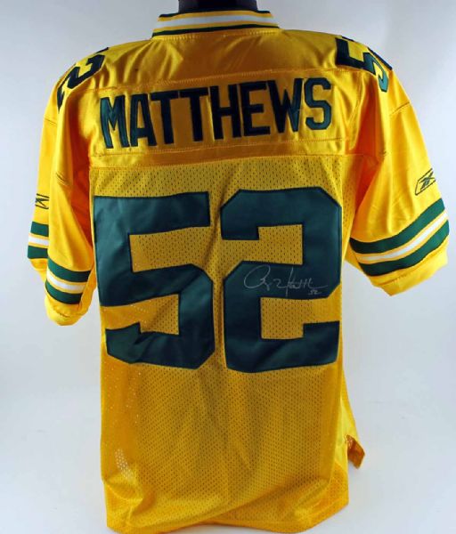 Clay Matthews III Signed Packers Alternate Model Jersey