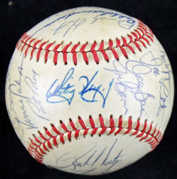 1985 Team Signed Cardinals ONL Baseball