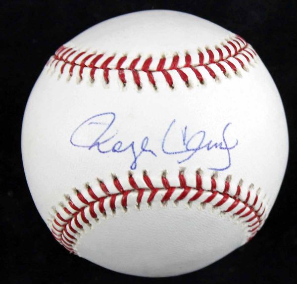 Roger Clemens Signed Offical League Baseball