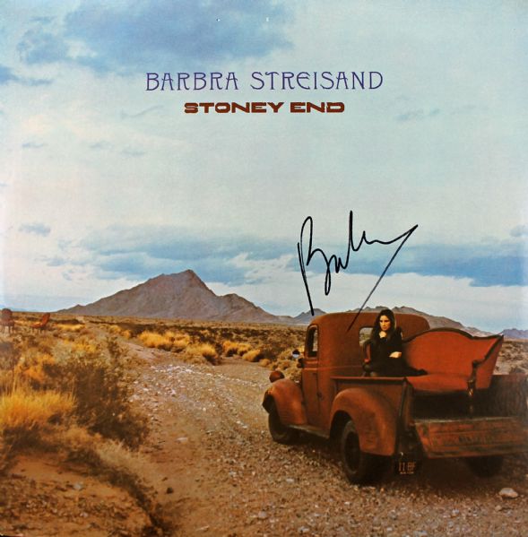 Barbra Streisand Signed Album: "Stoney End"