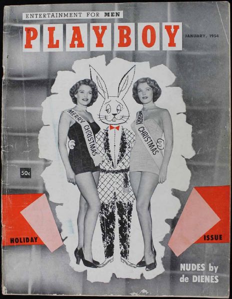 Playboy: January 1954 Magazine - 2nd Issue - RAREST of All Playboys!