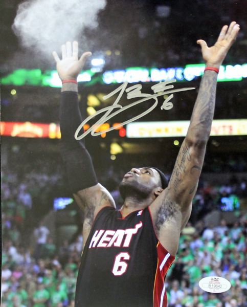 LeBron James: Lot of Two (2) Signed 8" x 10" Color Photos
