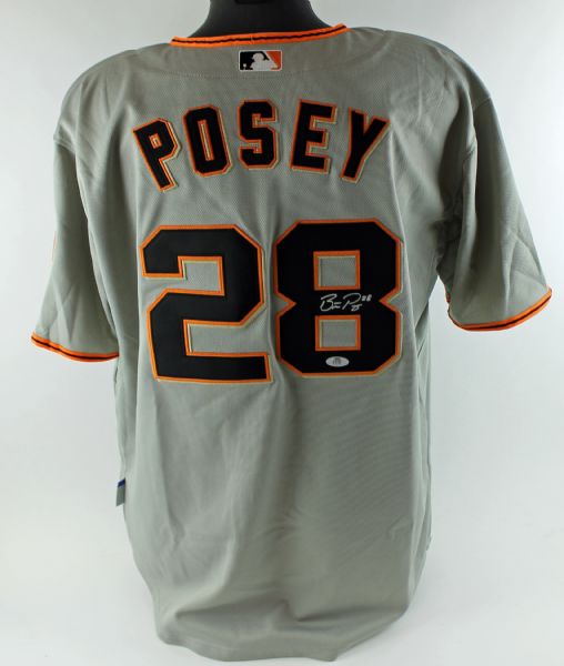 buster posey jersey for sale game used