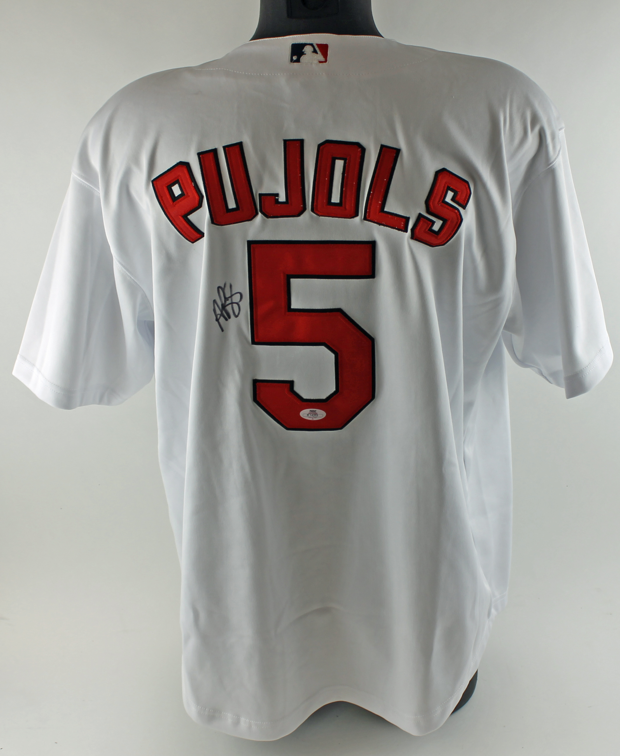Lot Detail - Albert Pujols Signed St Louis Cardinals Signed Pro Model Jersey