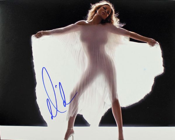 Mariah Carey Signed 8" x 10" Color Photo