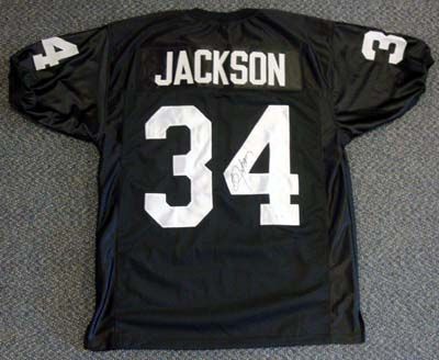 Bo Jackson Signed L.A. Raiders Pro Style Jersey (TriStar Hologram)