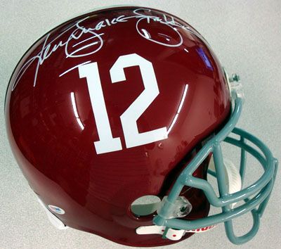 Ken Stabler Signed Alabama Full Sized College Helmet