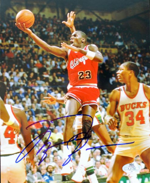 Michael Jordan Signed 8" x 10" Color Photo