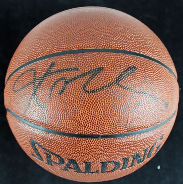 Kobe Bryant Signed Spalding I/O Basketball