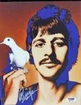 The Beatles: Ringo Starr Signed 8" x 10" Color Photo (Avedon Image)