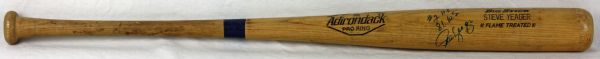 Steve Yeager Game Used Bat - Used for HR #2 in 1981 World Series! (PSA/DNA GU 9)