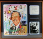 Walt Disney Signed Personal Letter in Custom Framed Display (PSA/DNA)