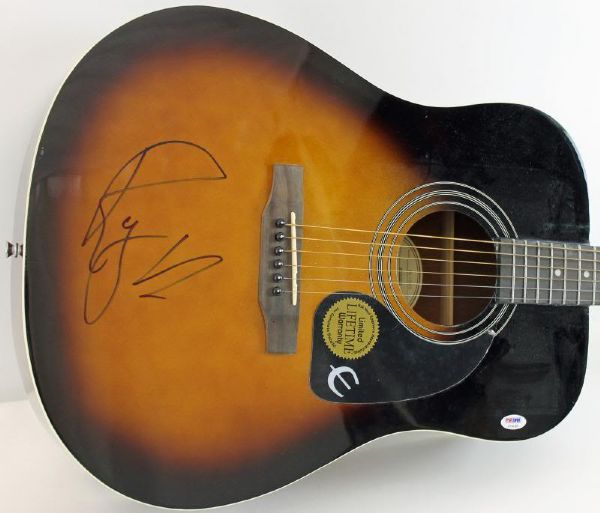 Pink Floyd: Roger Waters Signed Epiphone Acoustic Guitar (PSA/DNA)