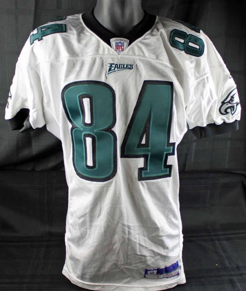 Freddie Mitchell Game Worn Philadelphia Eagles Football Jersey