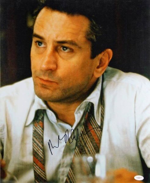 Robert De Niro Signed 16" x 20" Color Photo from "Goodfellas" (JSA)