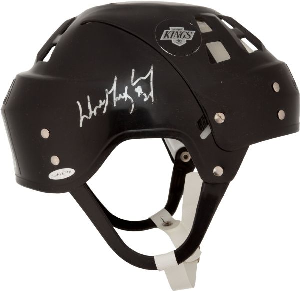 Wayne Gretzky Signed L.A. Kings Pro Model Hockey Helmet (UDA)