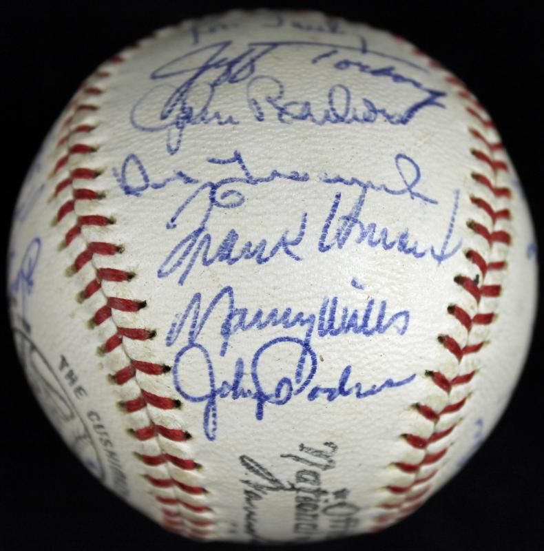 Lot Detail - 1964 Los Angeles Dodgers Team Signed ONL Baseball w/Koufax ...