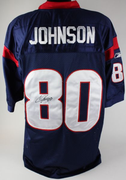 Andre Johnson Signed Houston Texans Pro Model Jersey