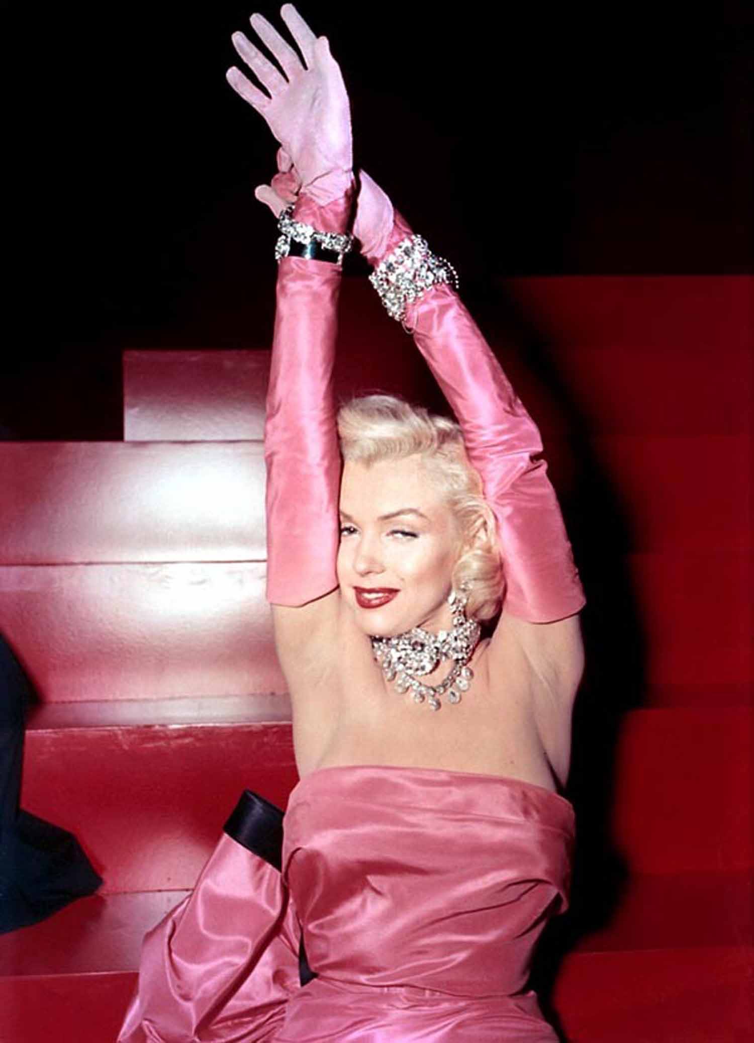 Lot Detail - Marilyn Monroe Personally Owned & Worn Pink Formal Vintage ...