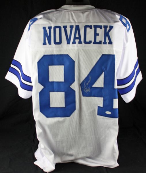 Jay Novacek Signed Dallas Cowboys Jersey (JSA)