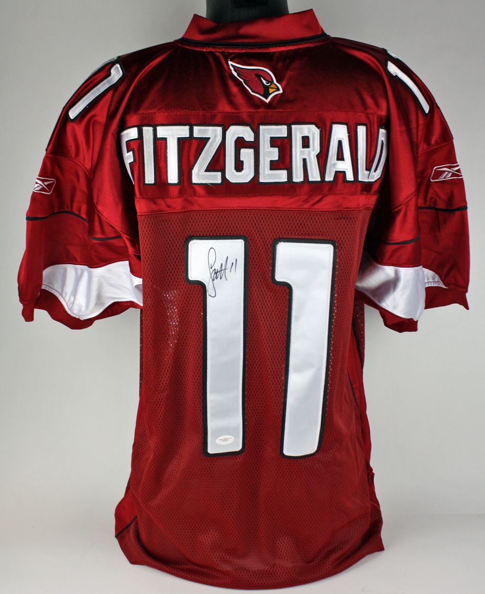 Lot Detail - Larry Fitzgerald Signed Arizona Cardinals Pro Model Jersey (JSA)