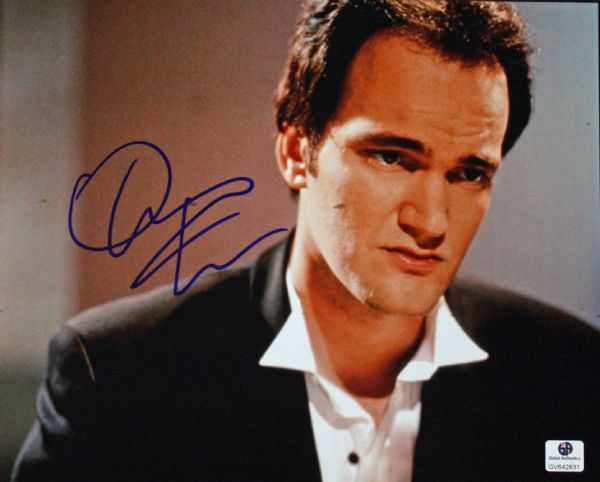 Quentin Tarantino Signed 8" x 10" Color Photo