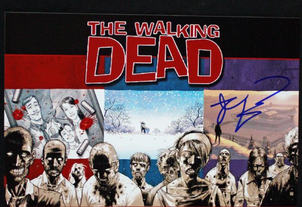 The Walking Dead: Robert Kirkman (Creator) Signed 8" x 10" Color Photo