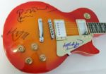 The Rolling Stones: Mick Jagger, Keith Richards and Ronnie Wood Signed Les Paul Style Guitar (PSA/DNA)